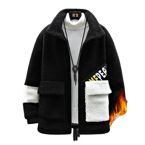 blouson-polaire-militaire-homme-183 Jachetă militară pentru bărbați din fleece