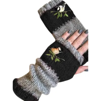 tricot-mitaine-femme-107 Mănuși tricotate pentru femei