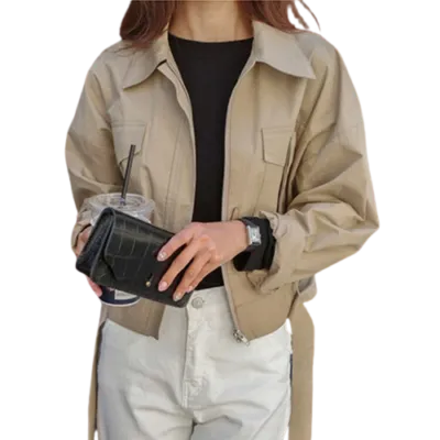 veste-kaki-militaire-femme-662 Jachetă kaki pentru femei